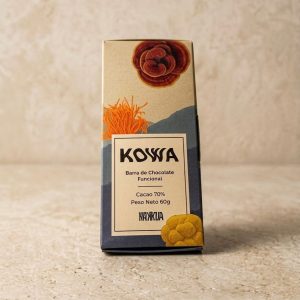 Barra de Cacao Funcional (Melena de León, Reishi y Cordyceps)